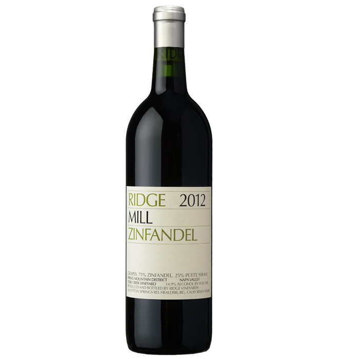 2012 Mill Zinfandel