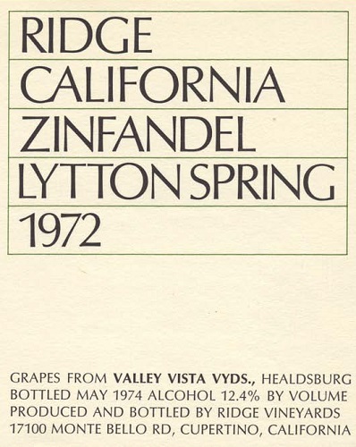 1972 Lytton Springs