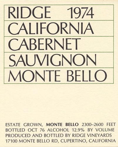 1974 Monte Bello