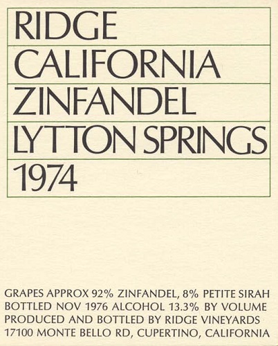 1974 Lytton Springs