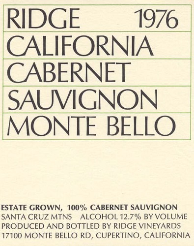 1976 Monte Bello