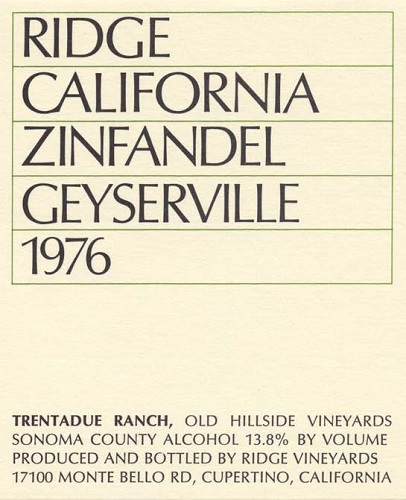 1976 Geyserville