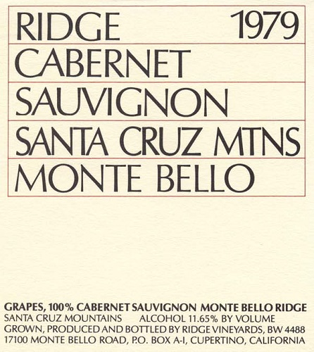 1979 Monte Bello