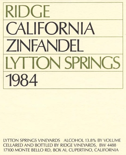 1984 Lytton Springs