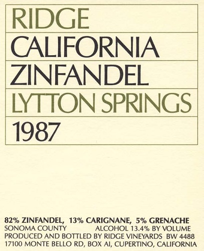 1987 Lytton Springs
