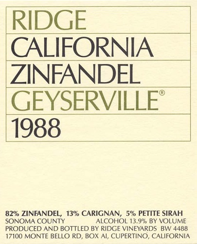 1988 Geyserville