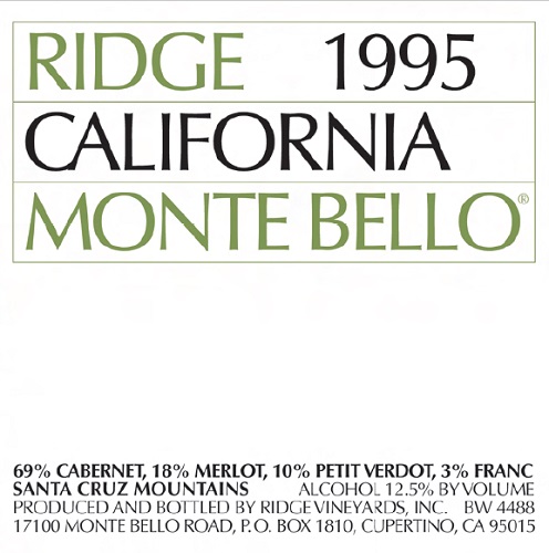 1995 Monte Bello