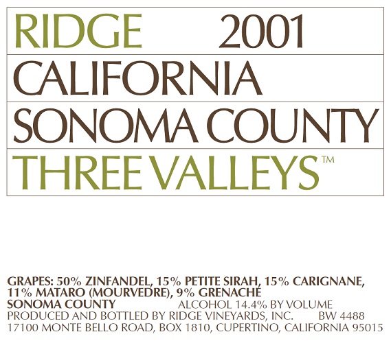 2001 Three Valleys