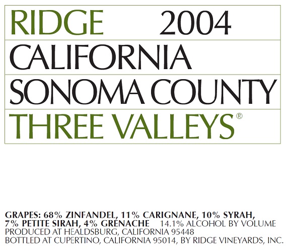 2004 Three Valleys