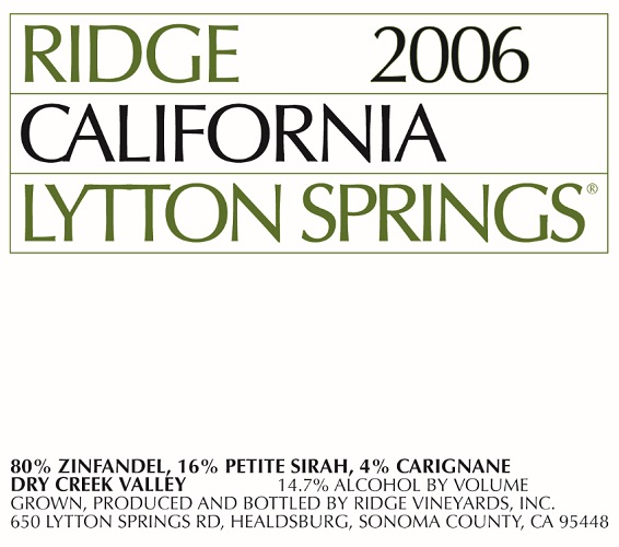 2006 Lytton Springs