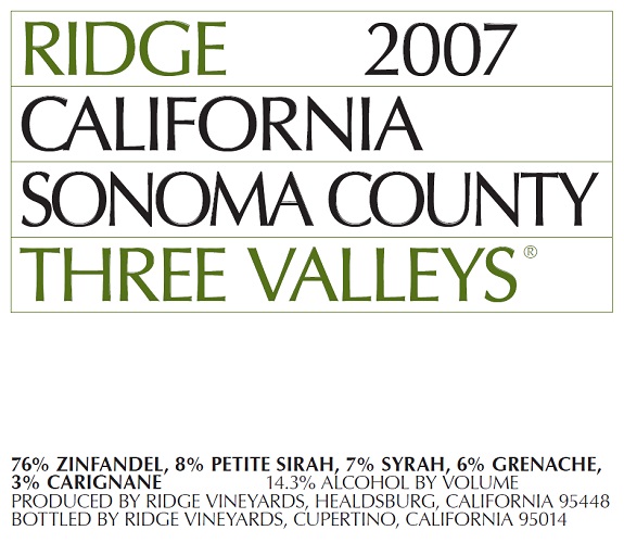 2007 Three Valleys