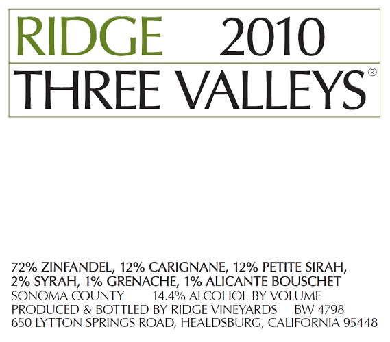 2010 Three Valleys