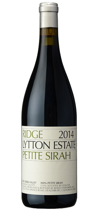 2014 Lytton Estate Petite Sirah