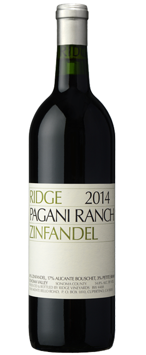 2014 Pagani Ranch Zinfandel