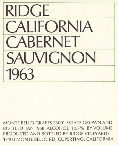 1963 Monte Bello