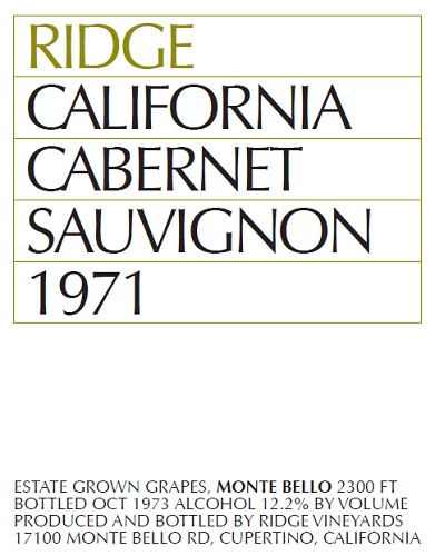 1971 Monte Bello