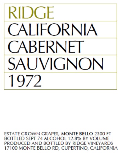 1972 Monte Bello