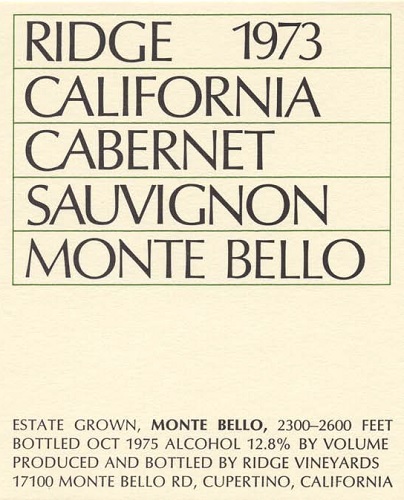 1973 Monte Bello