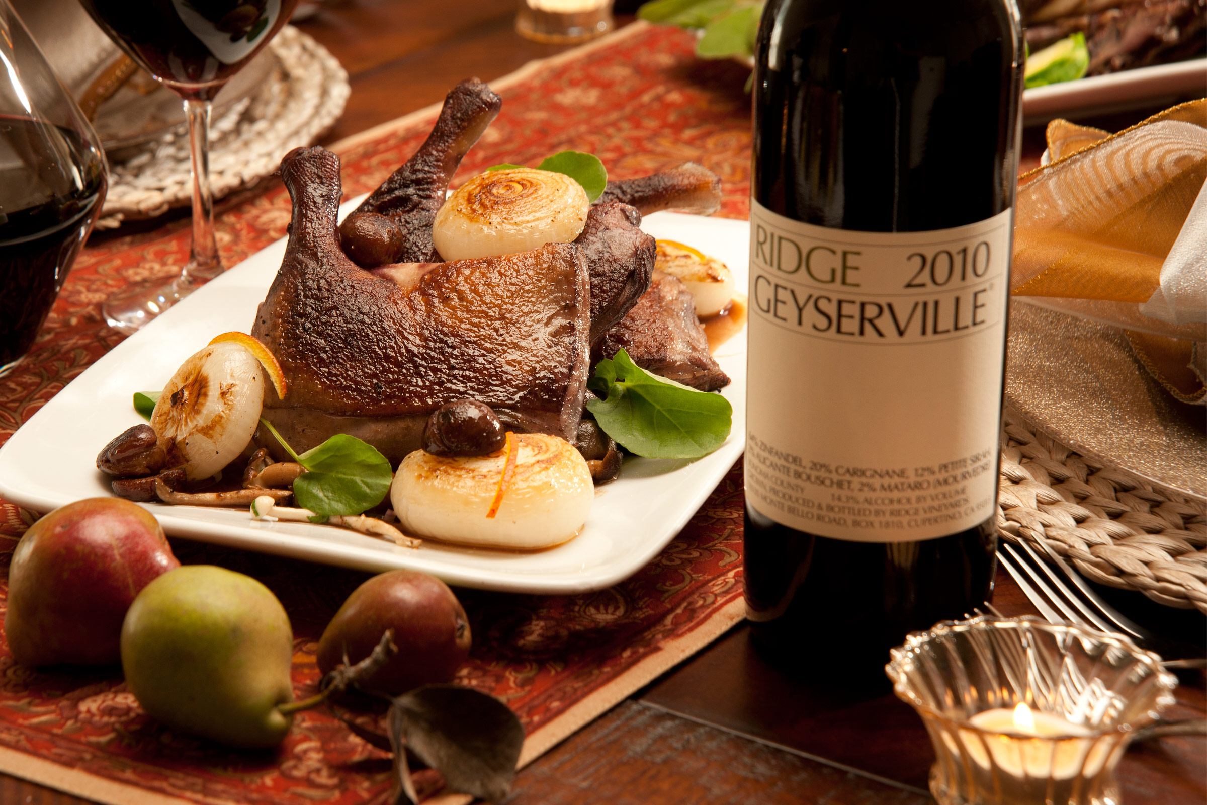 Delicious Duck Bourguignonne