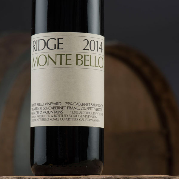 2015 ridge monte bello