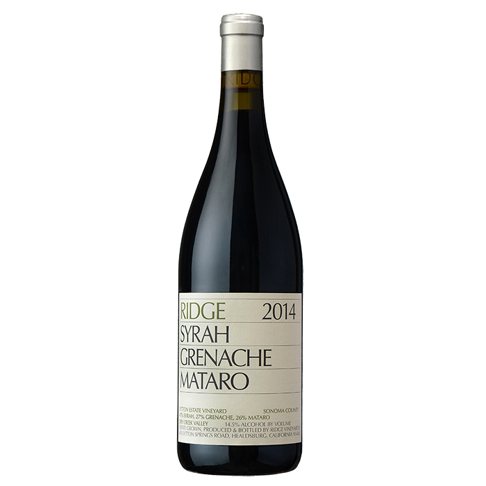 2014 Syrah Grenache Mataro