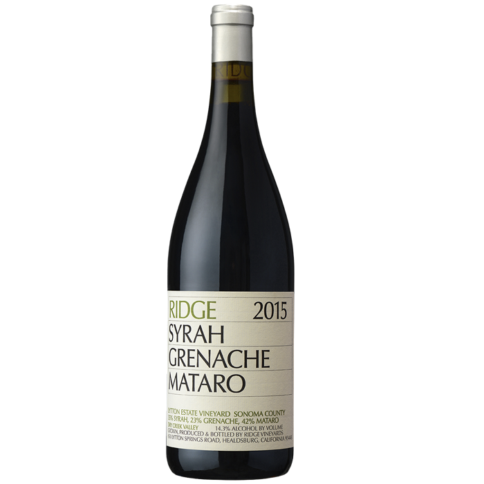 2015 Syrah Grenache Mataro