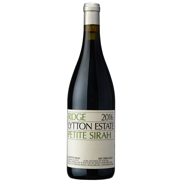 2016 Lytton Estate Petite Sirah