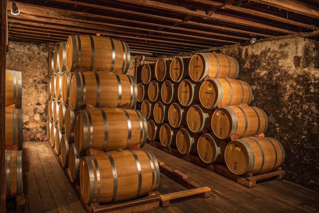 Monte Bello barrels.