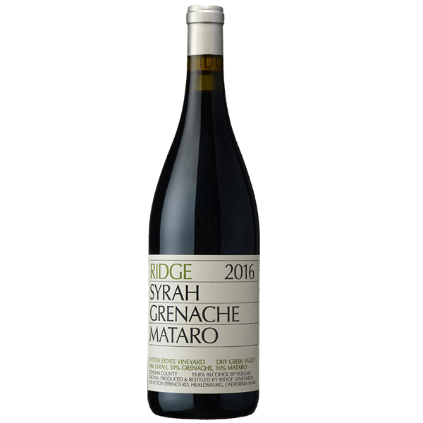 2016 Syrah Grenache Mataro