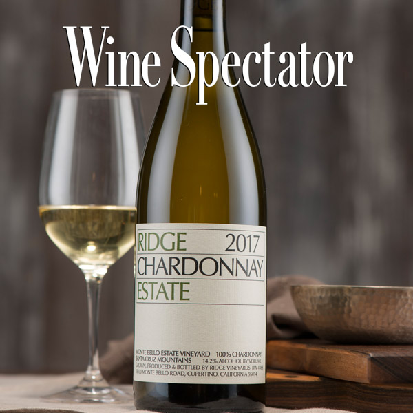 New Chardonnay Reviews from Wine Spectator Ridge Vineyards