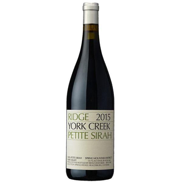 2015 York Creek Petite Sirah