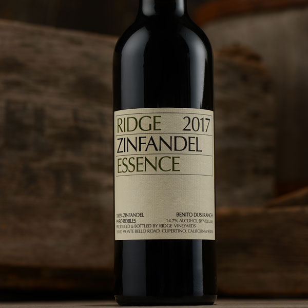 ridge essence late harvest zinfandel