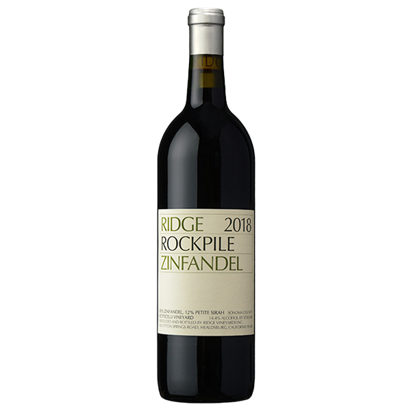 2018 Rockpile Zinfandel