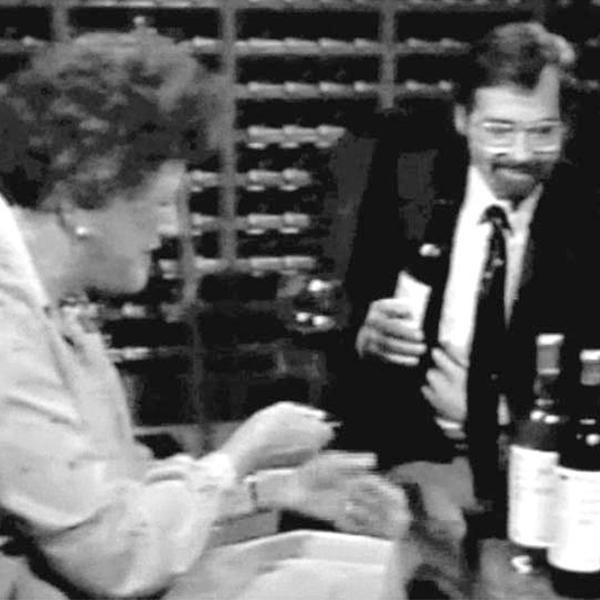 Julia Child and Paul Draper on Dinner at Julia's.