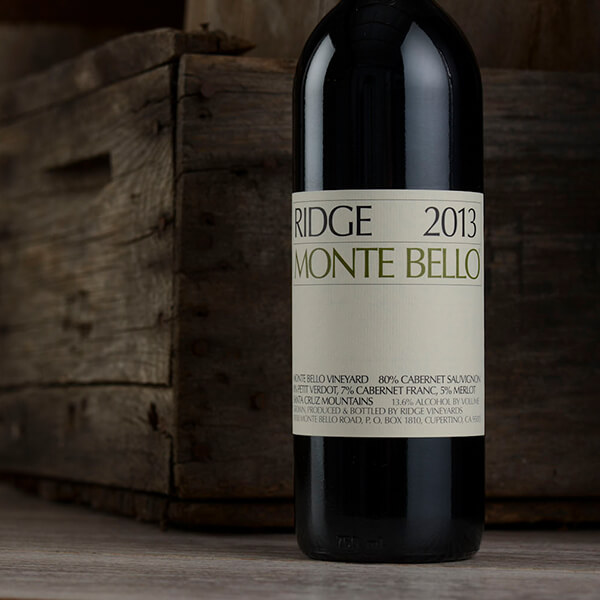 2013 Monte Bello Wine Bottle