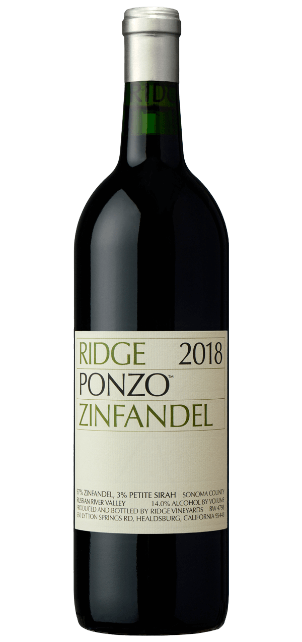 2018 Ponzo Zinfandel