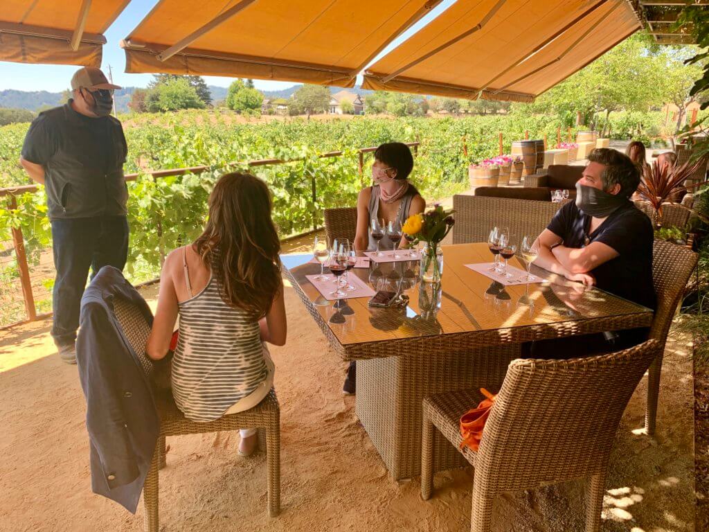 lytton springs outdoor tasting.
