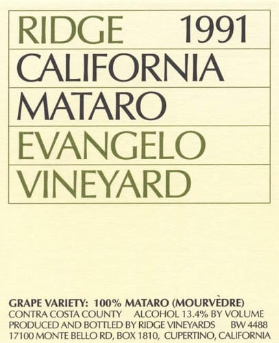 1991 Evangelo Mataro