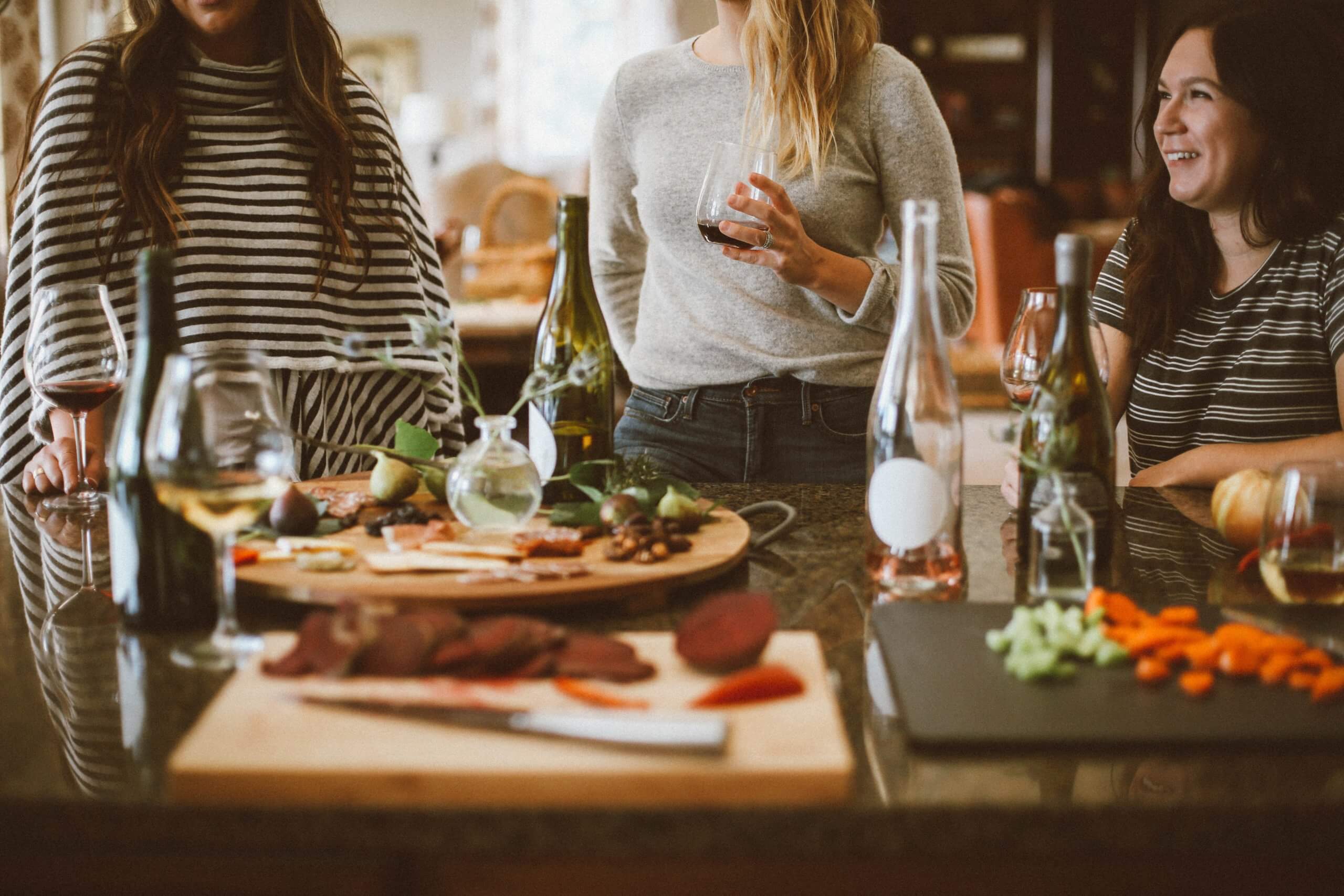 charcuterie board background image.