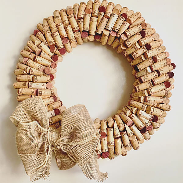 Cork Wreath DIY
 DIY Cork Wreath How to Recycle Wine Corks Ridge Vineyards