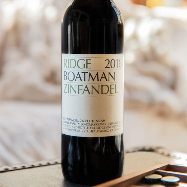 Ridge 2018 Boatman Zinfandel