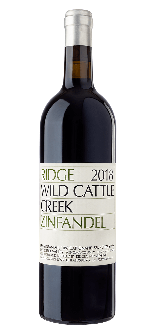 2018 Wild Cattle Creek Zinfandel