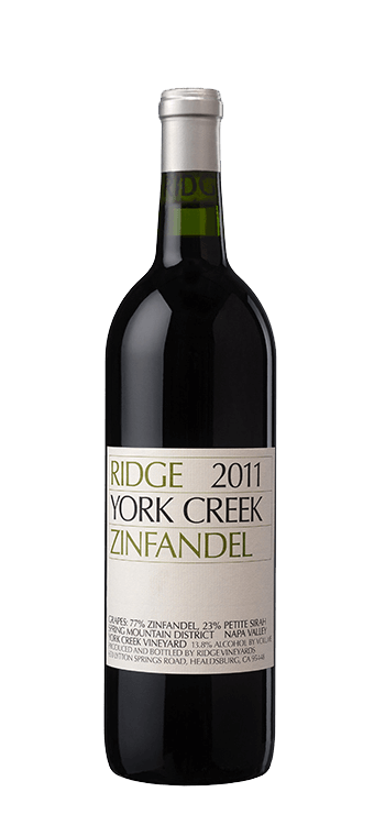 2011 York Creek Zinfandel