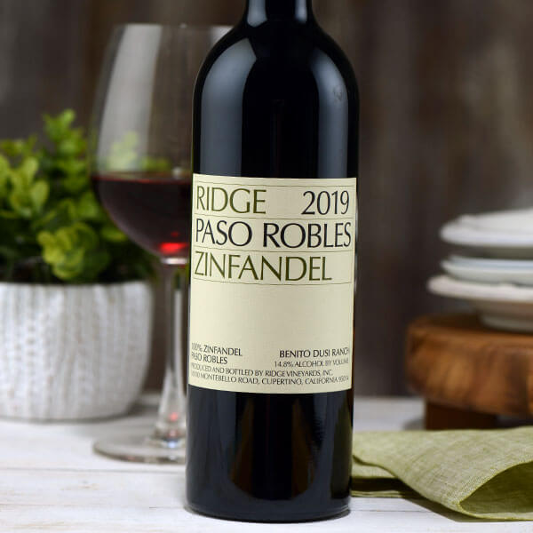 Ridge 2019 Paso Robles Zinfandel