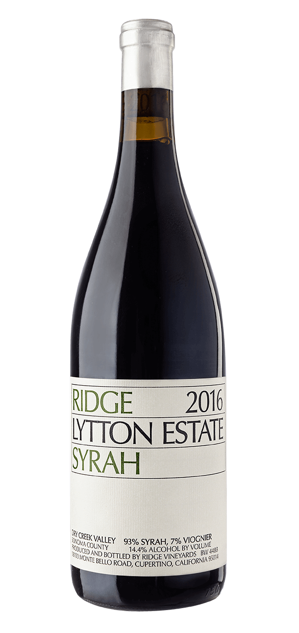 2016 Lytton Estate Syrah