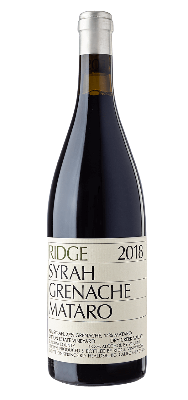 2018 Syrah Grenache Mataro