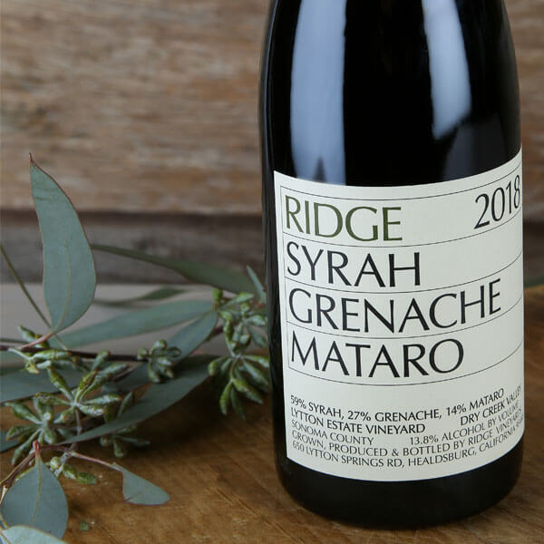 Ridge 2018 Syrah Grenache Mataro