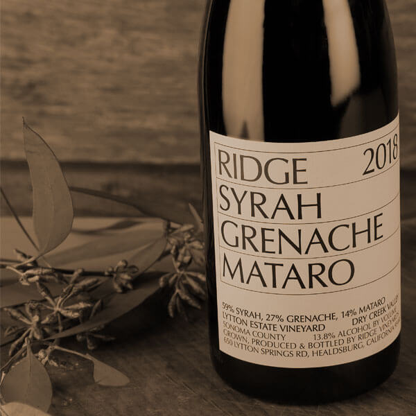Ridge 2018 Syrah Grenache Mataro