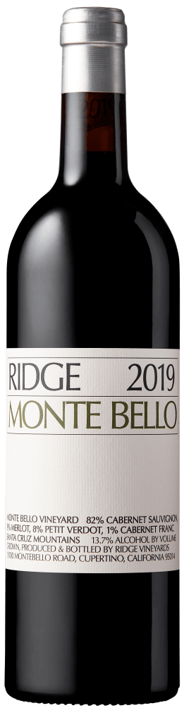 2019 Monte Bello - Ridge Vineyards