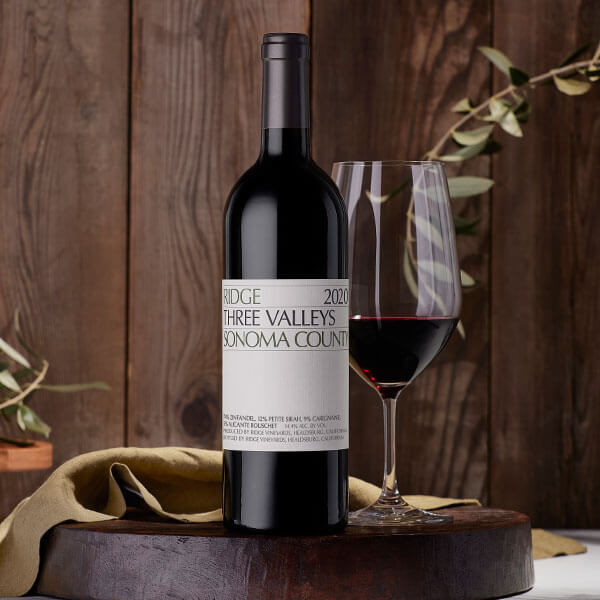 Ridge Vineyards 2020 Three Valleys